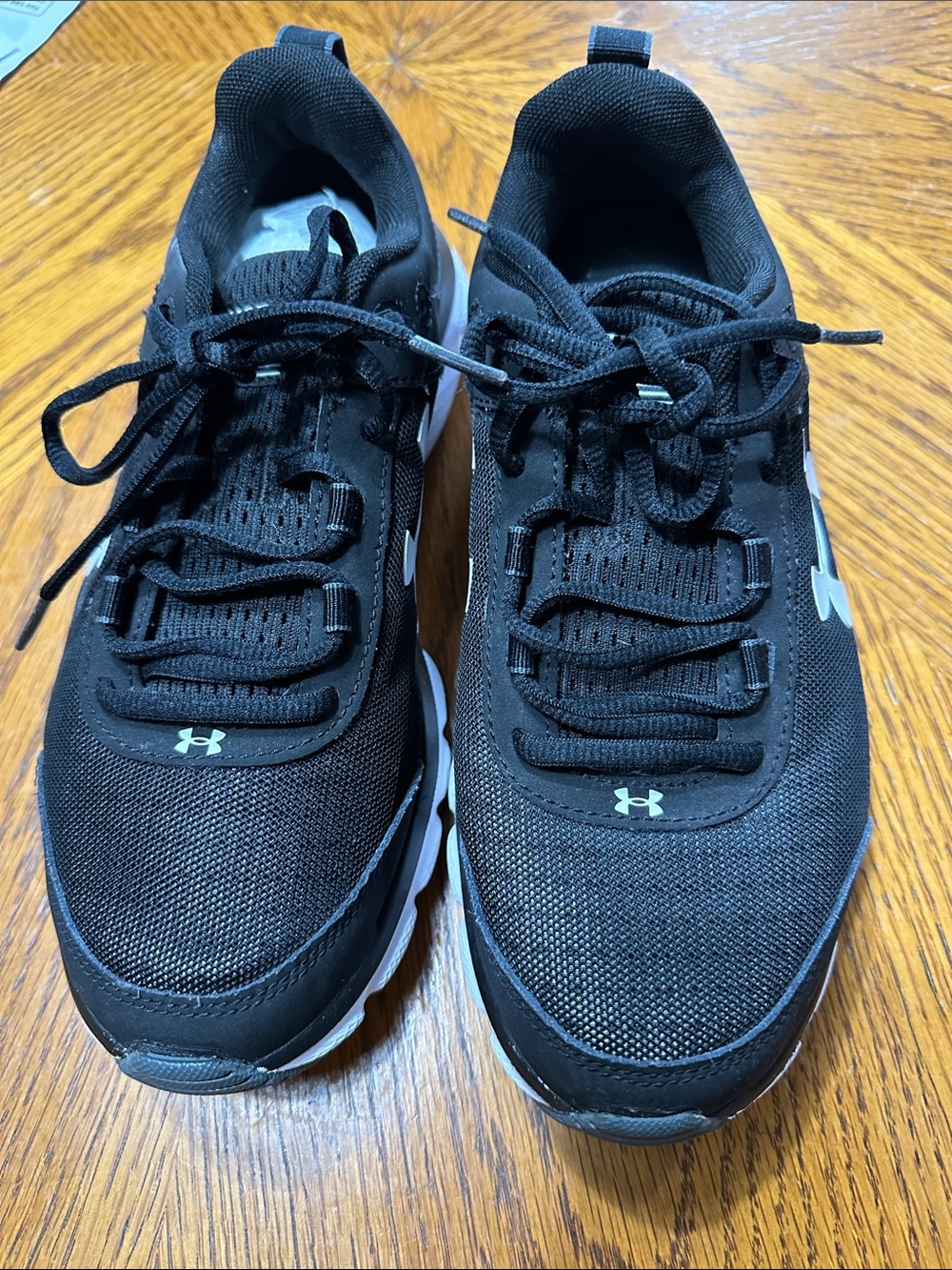 Under Armour Black Mesh Trainer Sneakers